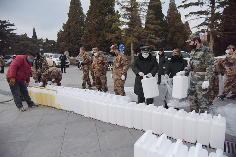 航錦科技向興城市工商聯(lián)捐贈次氯酸鈉（消毒液） 助力400余家中小企業(yè)疫情防控安全開復(fù)工