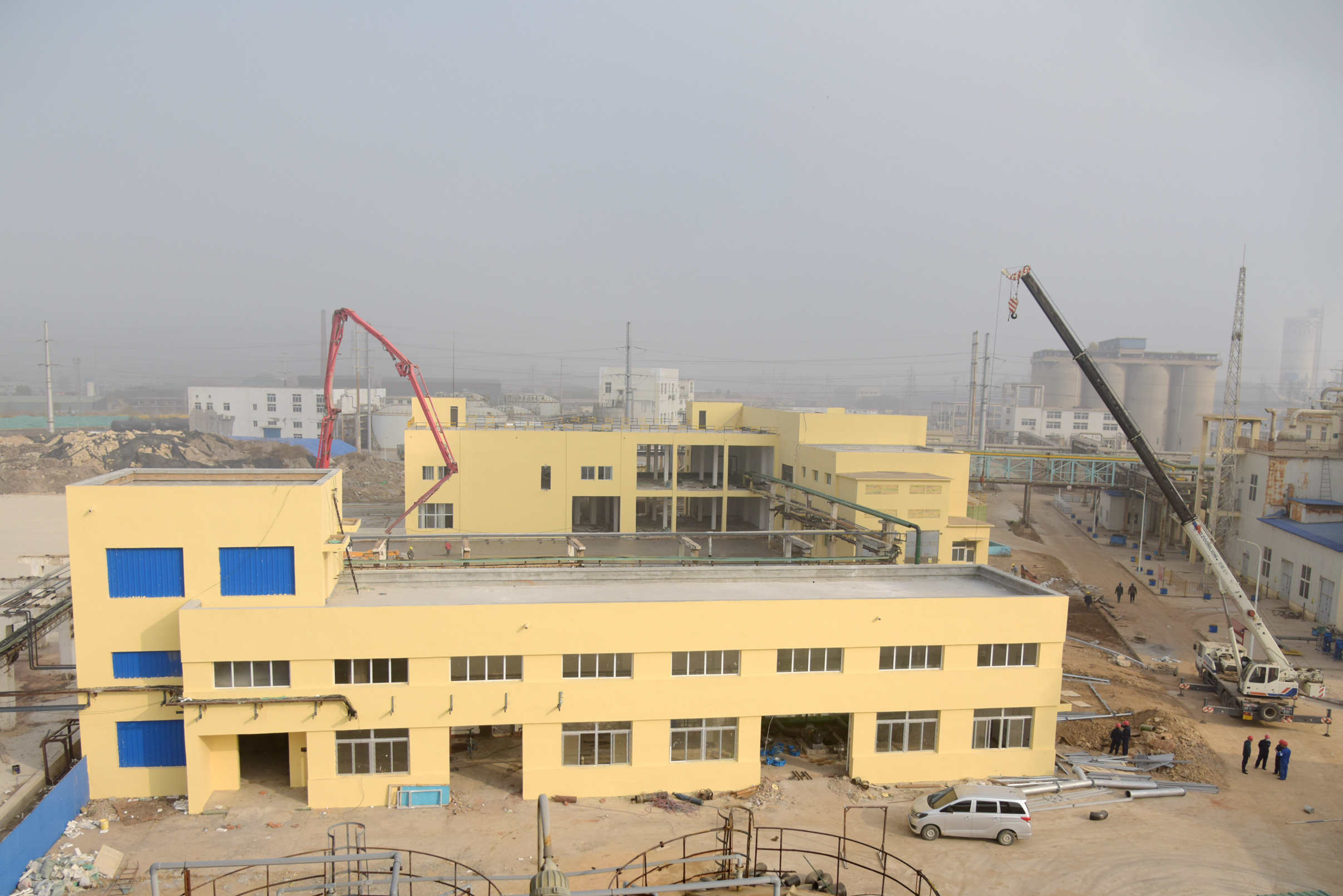 航錦科技技改項(xiàng)目——事故氯氣處理裝置有序推進(jìn)