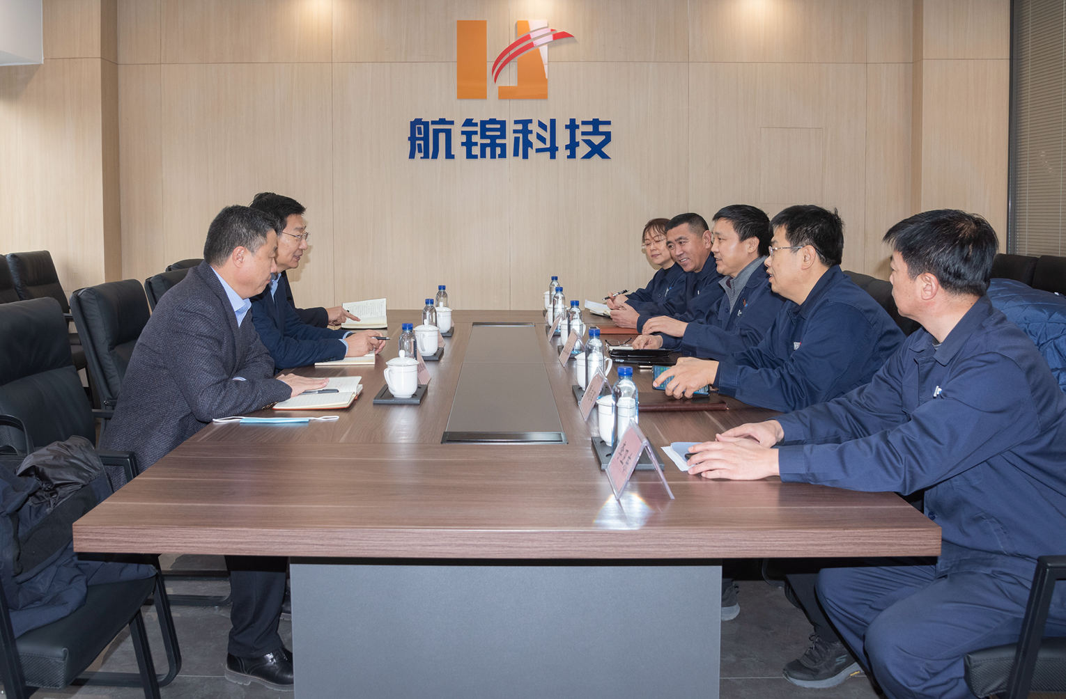 葫蘆島市委常委、市紀委書記陳福茂來公司調(diào)研